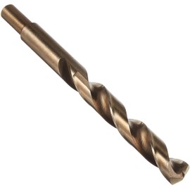 Irwin Tools IRWIN 3016031ZR Single Cobalt Alloy Steel High-Speed Steel Drill Bit, 31/64" x 6"