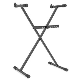 GLEAM Keyboard Stand Fit 54,61 Keys and Lightweight 76,88 Keys Digital Piano (Load Capacity 50 lb)