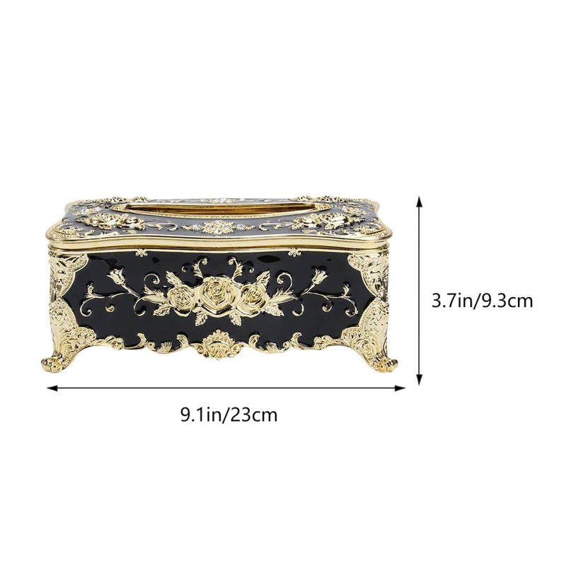 Cabilock Tissue Box Decorative Tissue Holder Antique Decors for Bedroom