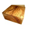 Olivewood Bowl Blank, 6 x 6 x 3 inches for