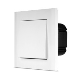 REV 0088267090 Link2Home, WLAN A/W Schalter + Rahmen, App- u. Sprachsteuerung, weiss