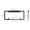 License Plate Frame Backup HD Camera Night Vision Rear View