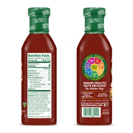 Walden Farms Ketchup 12 Oz. Bottle (Pack of 3) - Fresh & Delicious Salad Topping, 0g Net Carbs Condiment, Kosher Certified - Perfect for Fries, Burgers, Meatloaf, Pizza, Hotdogs and More