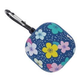 TEHAUX 1Pc Wireless Earphone Case Protective Cover for Buds Budslive Budspro Durable Convenient Earphone Holder Floral Design