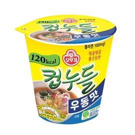 KOREAC_Korean Instant diet ramen low calories 120kcal diet snack,hot soup noodle (Udon Noodles Flavour, 120kcal X 6pcs)