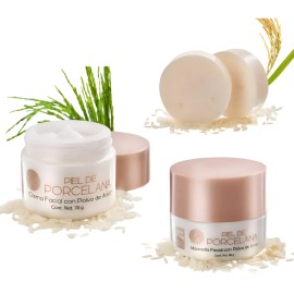 Crema Facial Arroz Mascarilla Jabón