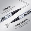 Microblading Eyebrow Pen, 2 Tip Precise Microblade Eyebrow Pencil That