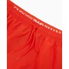 Emporio Armani Men's Mid Boxer Swimming Trunks, Red.com, M