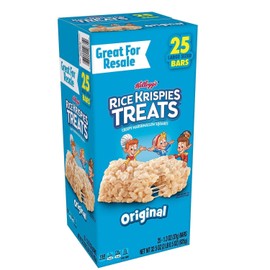 EVAXO Kellogg's Rice Krispies Treats Bars, 1.3 Ounce (25 Count)
