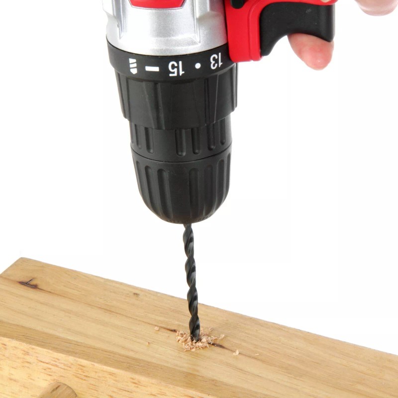 Hyper Tough 100 Piece Wood Metal Masonry Drill Bits Nut