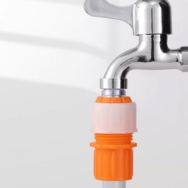 Extension Rod Hose Faucet Spiral Fittings Orange 30ea