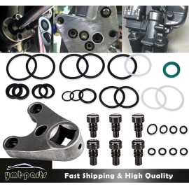 YMT Power Trim Tilt Seals Kit & Outboard Pin Wrench MT0006 for Yamaha,Honda,E