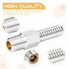Anti-Siphon Valve, 1/4" NPT, for 3/8" Hose, Aluminum, for Marine