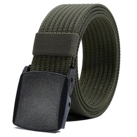 Lion VII Nylon Belt (Upgrade Version), Climbing Belt, Work Clothes, Durable, Lightweight, Adjustable, Unisex, S-Class, Permanent Belt, Military Clothing, Width 1.5 inches (38 mm), Length 49.2 inches (125 cm) -