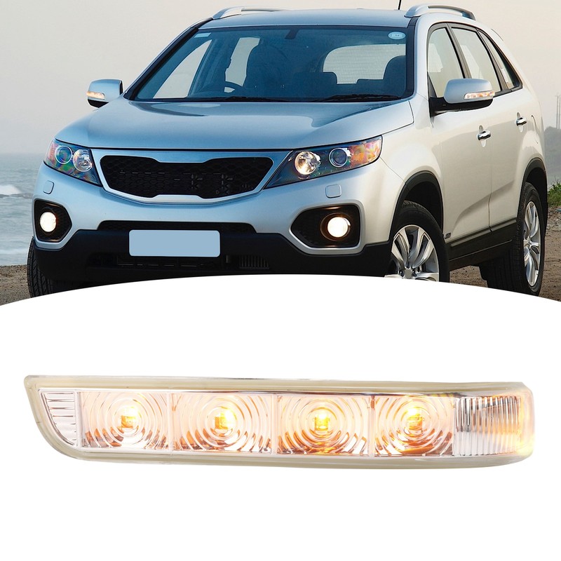 Side Mirror LED Indicator Turn Signal Light Replacement for Kia