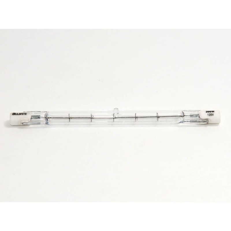 Bulbrite Q300T3CL 120-Volt Halogen Long J-Type Torchiere Bulb, 300-Watt
