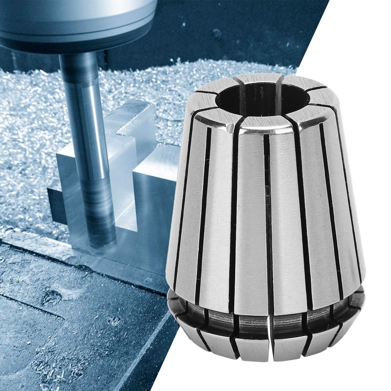 ER32 Spring Collet, 8 mm Diameter 0.008 mm Cylindrical Holder