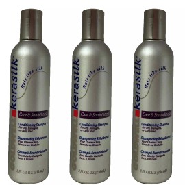 Goldwell 3 Goldwell Kerasilk Conditioning Shampoo Dry Damaged Hair 8 oz