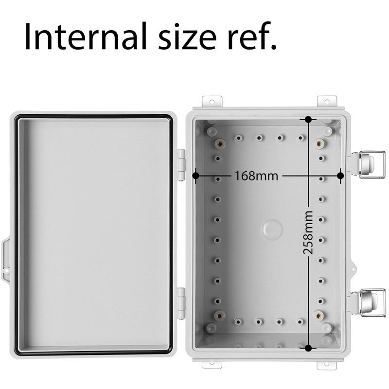 Gratury Junction Box, IP67 Waterproof Plastic Enclosure for Electrical Project,