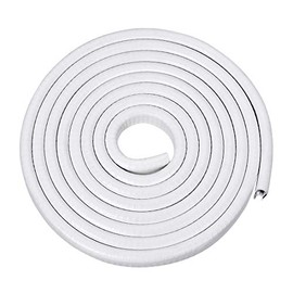 uxcell Edge Trim U Seal Extrusion White U Channel Edge Protector PVC Plastic W Iron Sheet Fits 3/32''-7/32'' Edge 10Ft/3Meter Length