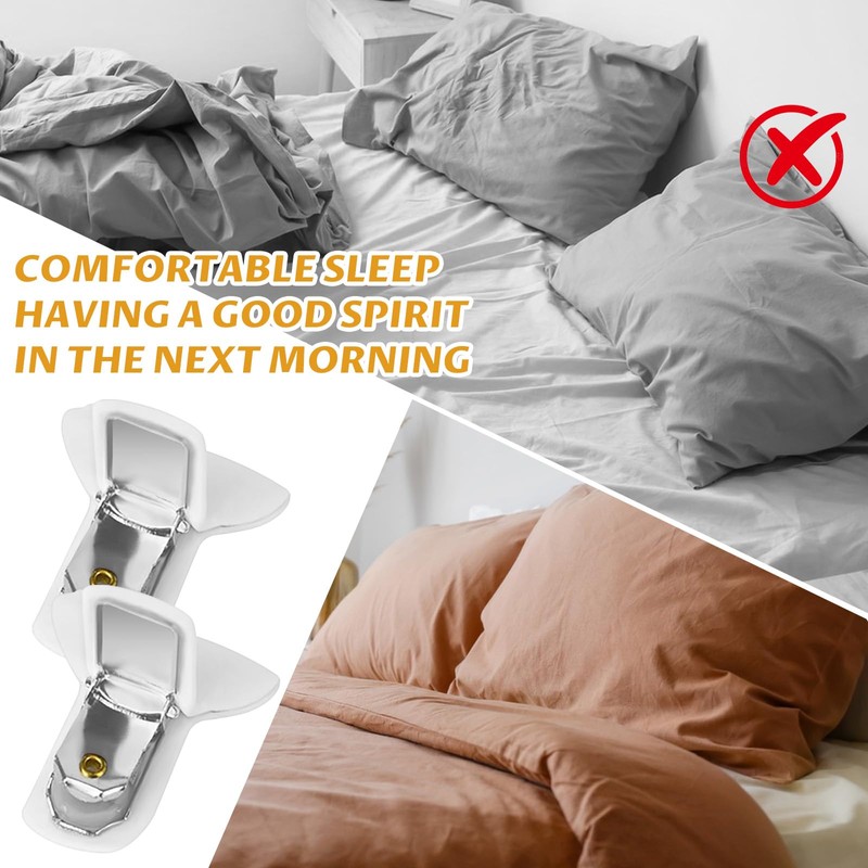 6Pcs Duvet Clips & Bed Sheet Clips,Durable Duvet Cover Clips