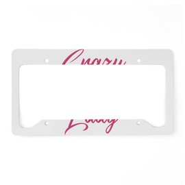 CafePress Racquetball Lady Racq Aluminum License Plate Frame, License Tag Holder