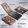 umoven Wallet for Men - with Money Clip Slim Leather