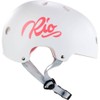 Rio Roller Script Helmet, Unisex Adult, unisex_adult, RIO159_53/56 cm_Blanco, white,