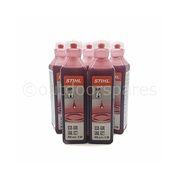 Stihl HP 100ml One Shot 2 Stroke Oil Part No.0781 319 8401 Pack of 5