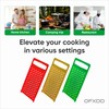 Hand Grater Plastic - Pack of 2 - Cheese Flat