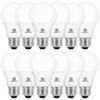 E ENERGETIC LIGHTING Dimmable LED Light Bulbs, 60W Equivalent 5000K
