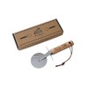 CGB Giftware | Wooden Handle Pizza Cutter | Engraved with