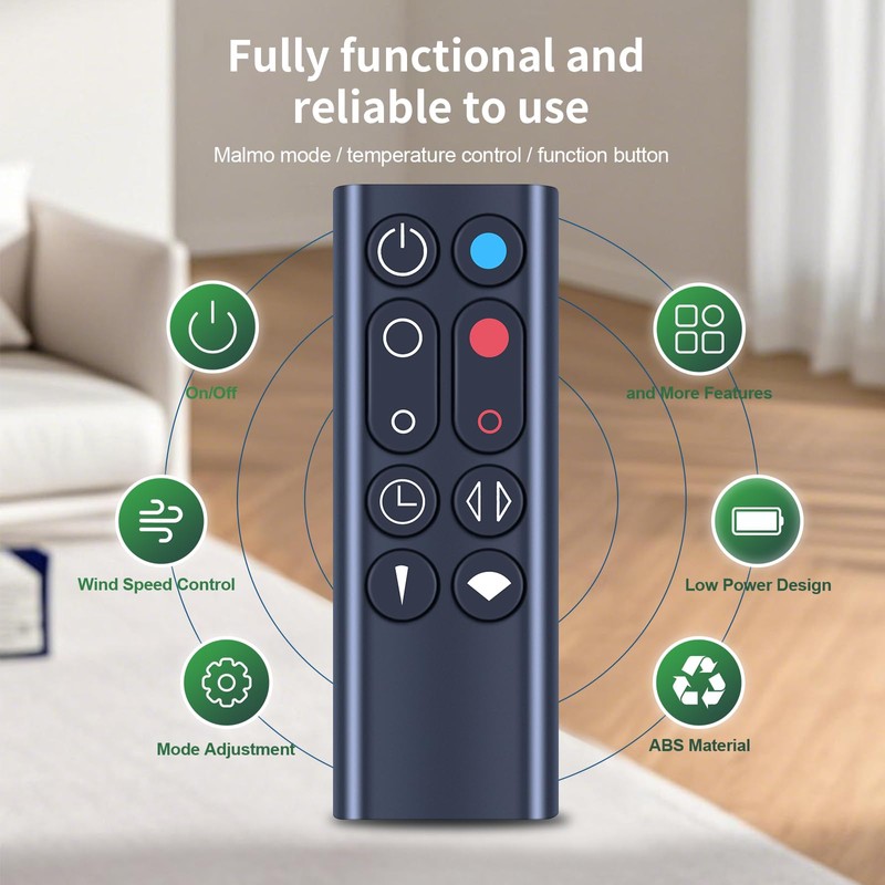 CLVIZCXOM New AM09 Fan Remote Control Replacement for Dyson AM09