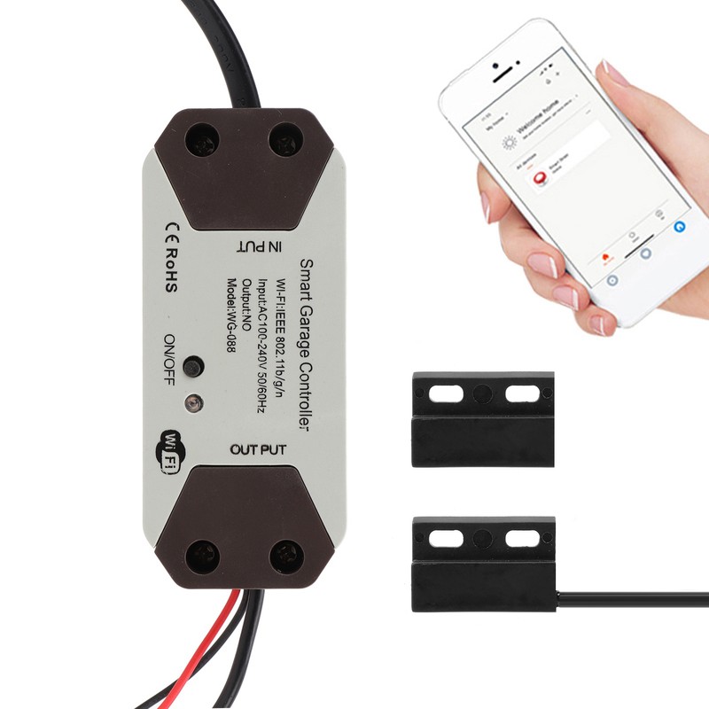 Intelligent WIFI Garage Door Switch Wireless Voice APP Remote Control