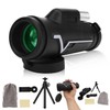 Rongon 25x50 High-Power Monocular Telescope with Smartphone Adapter Tripod and