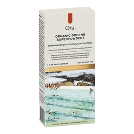 Ora Organic Greens Superpowder+, 7 x 8g Sachets