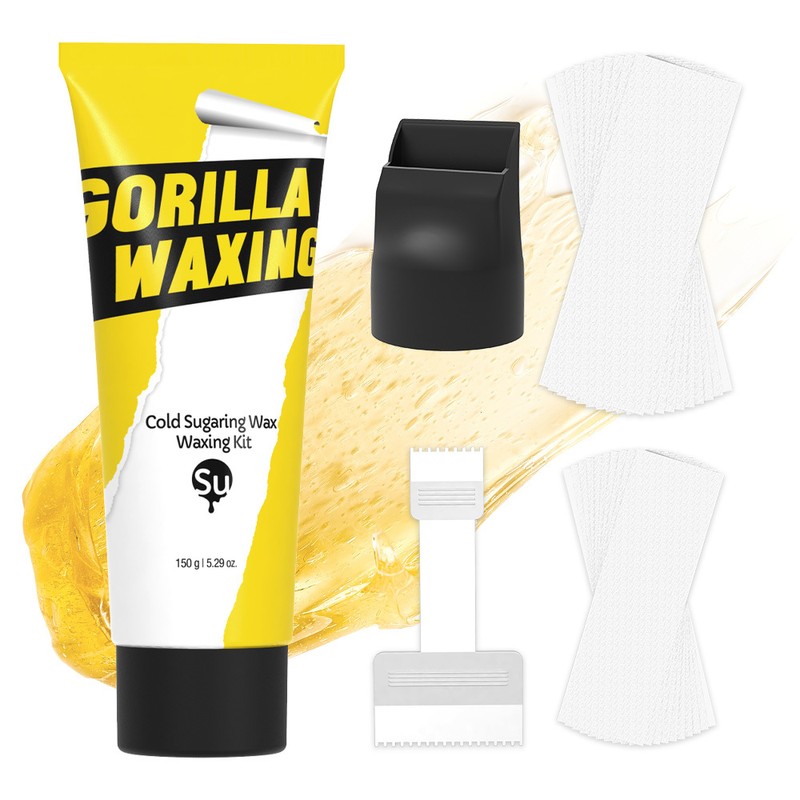 Gorilla Waxing Cold Sugaring Wax Self-Waxing Kit 1 Pack (150g