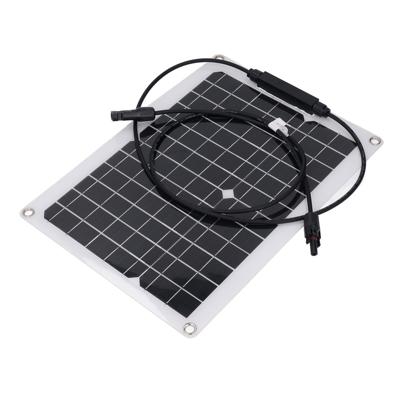 Small Solar Panel Flexible Kit 18V 15W for Battery Charging