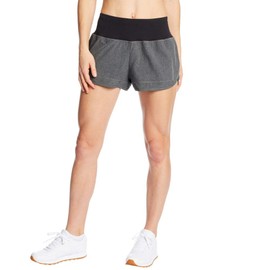 C9 Champion Women's 3.5" Knit Premium Running Shorts, Echo Gray Heather, L