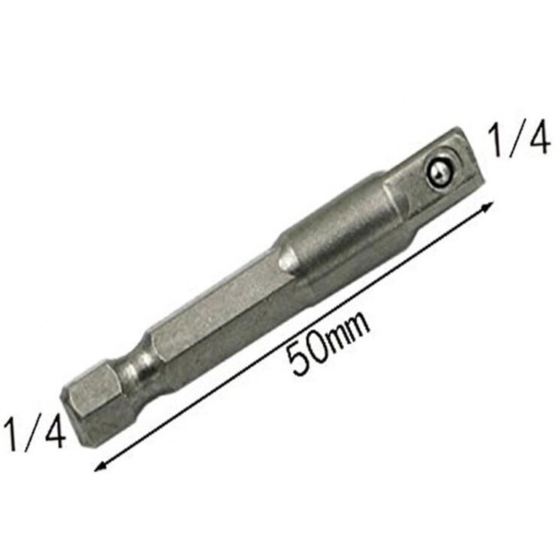 A14041800ux0341 Socket Adapter Set 1/4" Hex Shank to 1/4" Impact