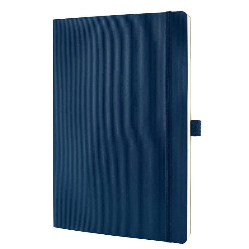 Sigel CONCEPTUM A4 Softcover Lined Notebook - Blue