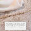 Jean & Len Anna Necklace in Gold, Nickel, Lead and