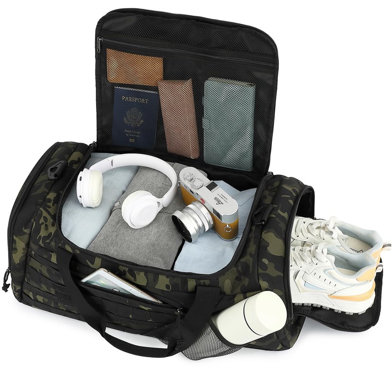 3-in-1 Tactical Gym & Travel Duffle Bag Backpack Men Multi-Functional