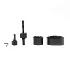 ZONADAH 11 Piece Hole Saw Set for Cutting Drywall, Wood,