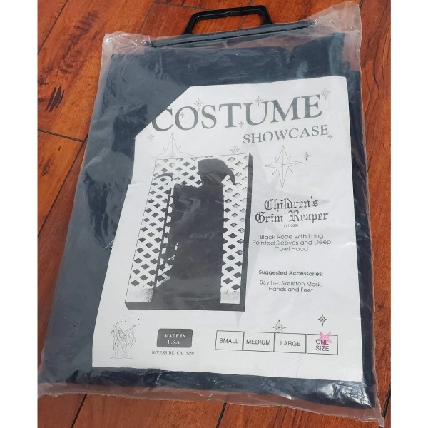 Showcase New Costume Children's Grim Reaper Cape Robe