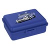 Fizzii Police Lunch Box with Fruit and Vegetable Compartment, Non-Toxic,