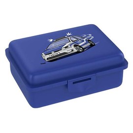 Fizzii Police Lunch Box with Fruit and Vegetable Compartment, Non-Toxic, Dishwasher Safe