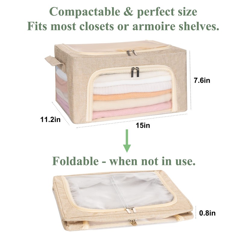 22L Cashmere Sweater Storage Bag And Natural Cedar Ball |