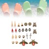 Decorative Shoe Clips Fashionable Shiny Elegant Removable Shoe Decoration Accessory
