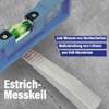 Karl Dahm Screed Measuring Wedge Made of Solid Aluminium -